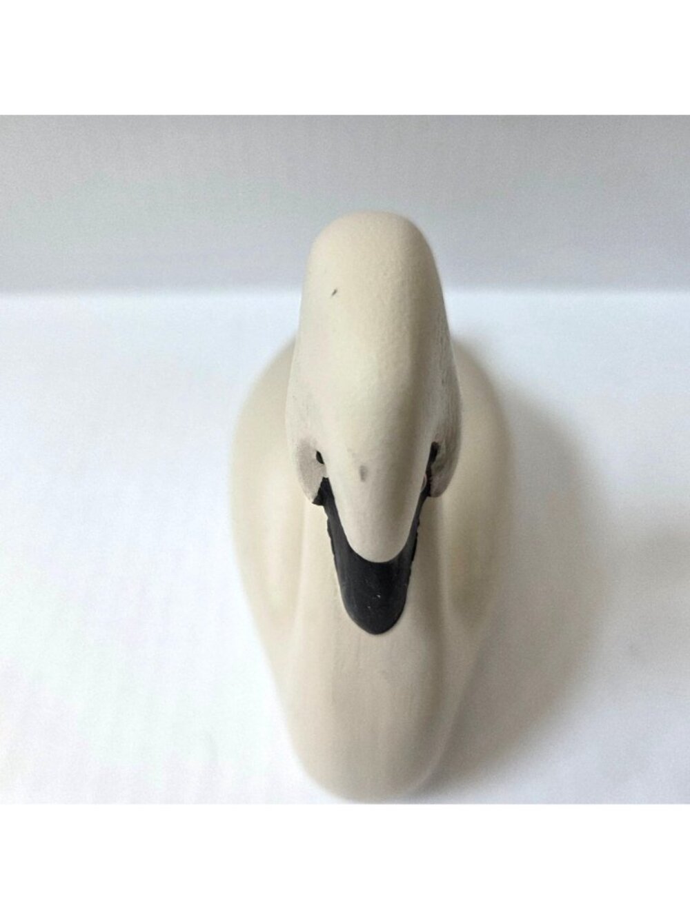 Handmade Swan Decoy Wooden Folk Art Sculpture Primitive Country Decor 7.5"X5.25" - Picture 7 of 12